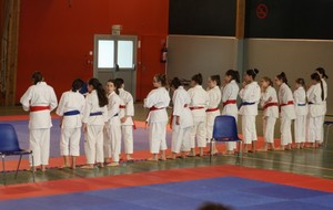 Championnat départemental kata - Les Benjamines